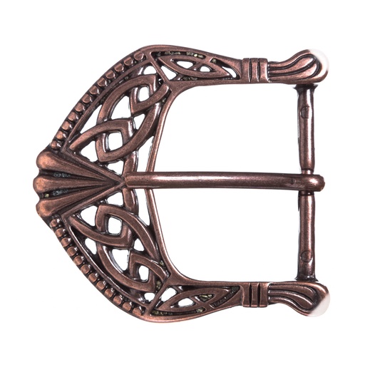 [B6040-4] Celtic Buckle, keltische Knoten-Schließe, kupferfarben