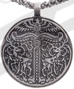 Anhänger Iggdrasil, silberfarben