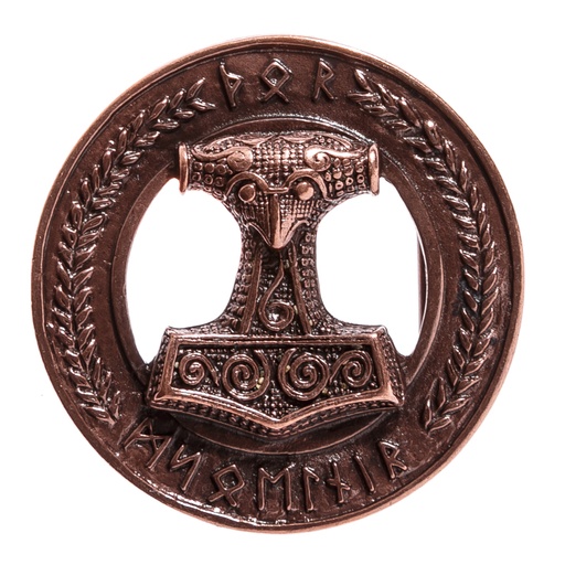 [33234] THOR MJÖLNIR, Thorhammer-Schließe, kupferfarben