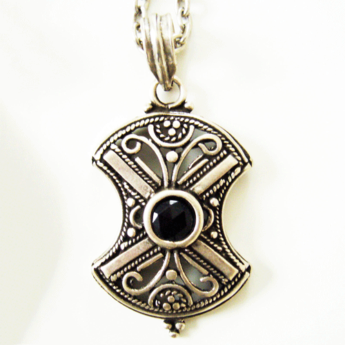 [PK-5133] Halskette mit Anhänger - Aura