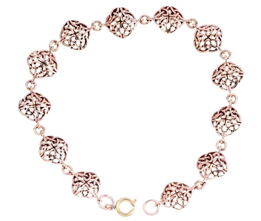 [arkb13] Armband  Celtic Armkette AKIRA 18.5 cm Keltische Knoten Armband Vintage Bronze 18.5 cm