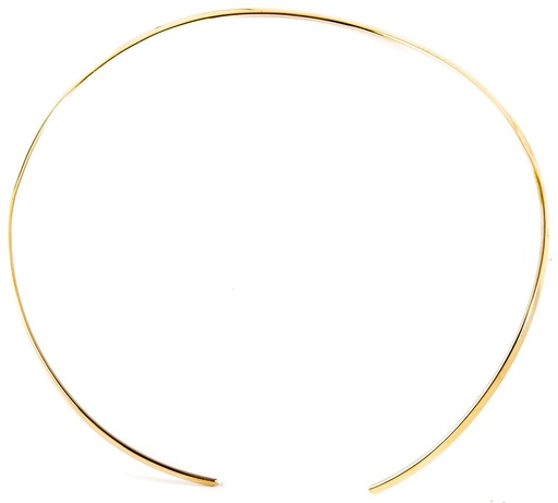 [hrb3] Schmuckstück  Frauen Celtic Halsreif NALIAH Ø 12.5 cm Bohemia Halsschmuck Bronze 13.0 cm