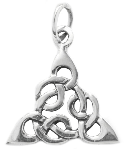 [ac114] Schmuck Anhänger Isea 2,2 cm – Silber 925 – Keltisches Amulett für Harmonie & Schutz