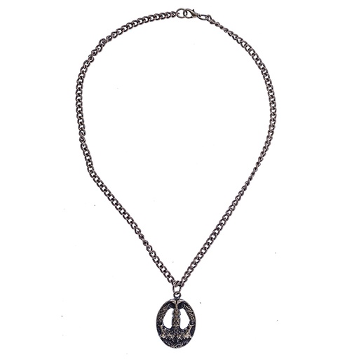 [PK-5173-21] Halskette „Mjölnir“ – Altmessingfarbener Thorhammer-Anhänger an schwerer Kette
