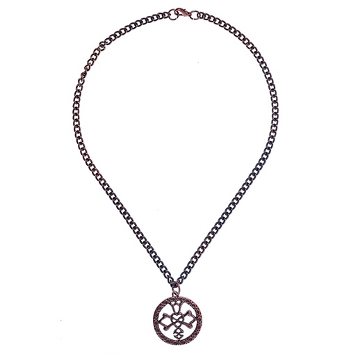 [PK-5165-4] Halskette Celtic Wedding Knot, kupferfarben