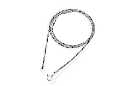 [k14] Schmuckstück  Feine Historische Damen Halskette NORVINA 41 cm Silberhalskette Vintage Silber 41.0 cm