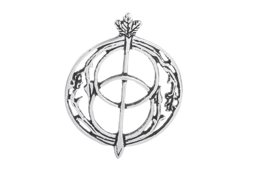 [WK2015-Ac2-2] Keltisches Amulett, Anhänger 'Chalice - Celtic Avalon' aus Silber 925- Mittelalter, Larp, Reenactment Schmuck