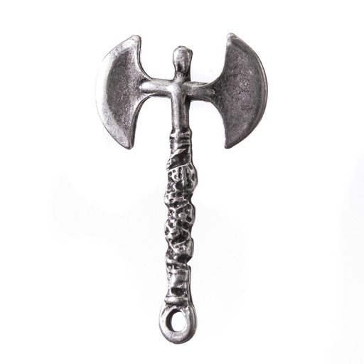 [P-5166-1] Anhänger nordic axe, silberfarben