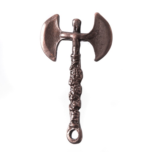 [P-5166-4] Anhänger nordic axe, kupferfarben