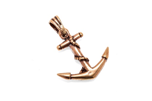 [amb563] Anhänger 'Ankar' Anker Seefahrer Schmuck - Silber Schmuck