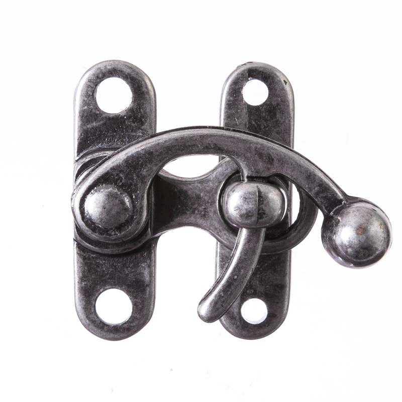 Haken Verschluss mittel Eisenfarben