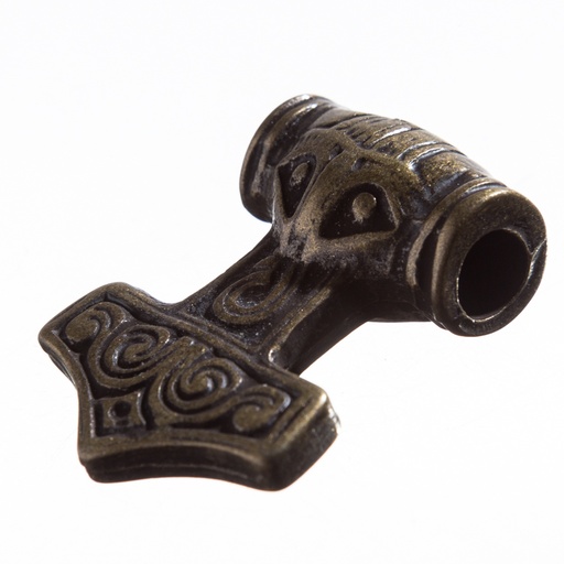 [P-5172-21] Anhänger Malmer des Thor, altmessingfarben
