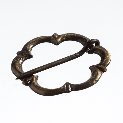 [A-5254-2] Mittelalter Fibel, Messing