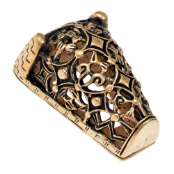 [07 Fi Bearhead] Durchbrochene Tierkopffibel