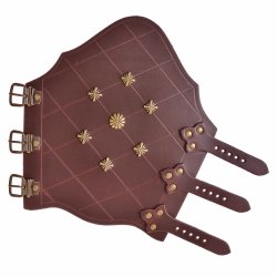Armschützer mit Ziernieten "Mittelalter"