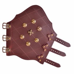 [03 Bracer Ren] Armschützer mit Ziernieten "Renaissance"