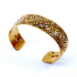 Keltischer Armreif "Spiralen"