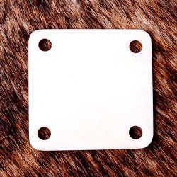 [17 BWB Kno] Webbrettchen aus Knochen - 4 cm
