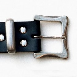 Klassischer Gürtel 4 cm - Spaltleder