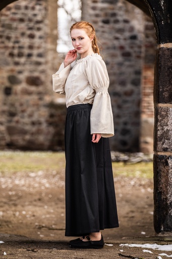 Bluse "Coletta" Natur - die Klassische Mittelalterbluse