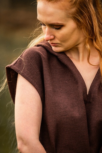 [9463b] Waldläufer Tunika Aldon unisex Braun