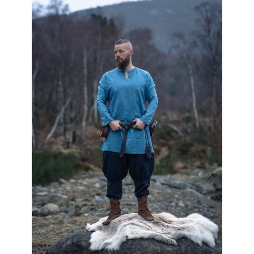 [3564s] Wikinger Hose Rushose "Kjell" Schwarz