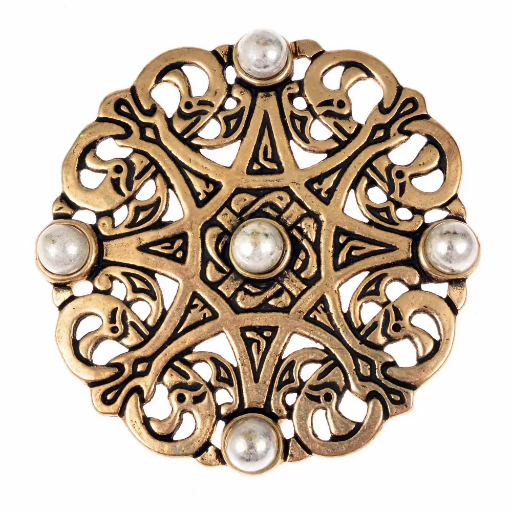 Scheibenfibel "Trewhiddle"