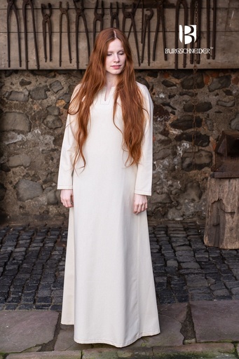 [130005CN23] Knöchellanges Unterkleid Feme natur