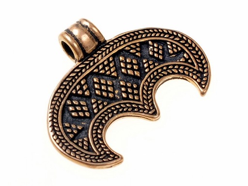 Lunula-Amulett "Moravia"  - Accessoire, Schmuck für Mittelalter, LARP und Alltag