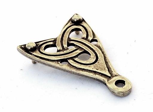 [09 Wi-En 4:A] Riemenende für 4 cm Gürtel im Borre Stil