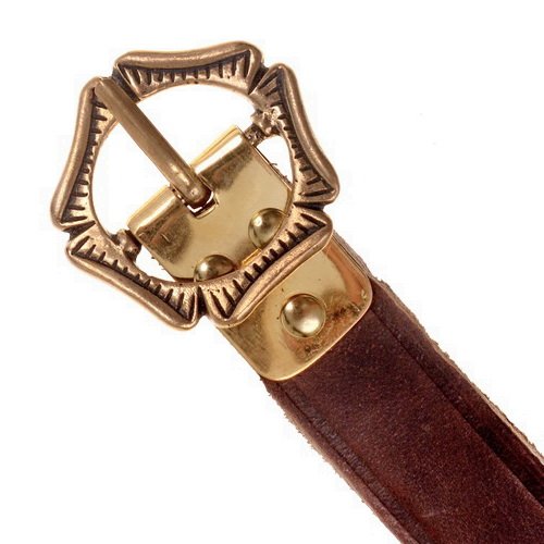 [10 MA-2 Chinq] Mittelaltergürtel "Cinquefoil" - 2 cm