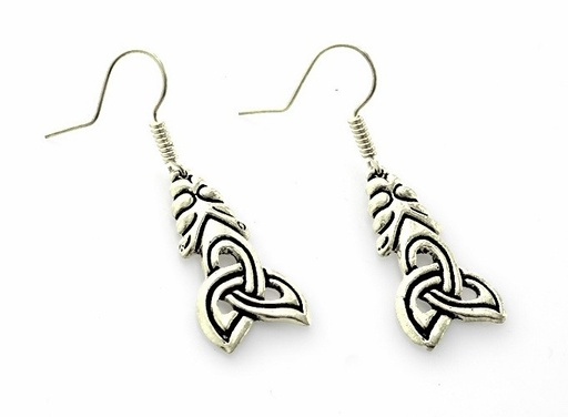 Paar Bronzeohrringe 'Borre' - Accessoire, Schmuck für Mittelalter, LARP und Alltag