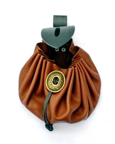 Mittelalter Geldkatze klein - Accessoire für Mittelalter Reenactment, Larp & Fantasy Gewandung