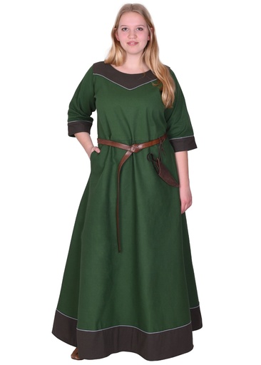 [1280021960] Mittelalterkleid Gesine Canvas 2.Wahl