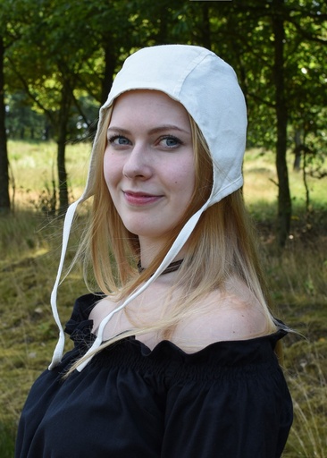 [1280002510] Mittelalter Bundhaube verschiedene Farben - Mittelalter Larp Reenactment