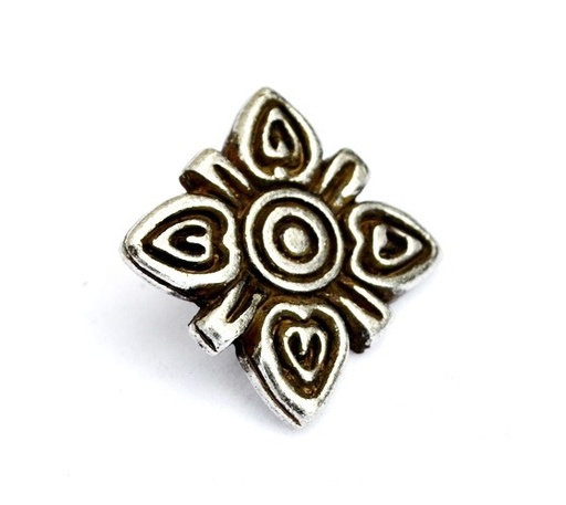 [08 Wi-1 Birka] Wikinger-Taschenbeschlag „Birka“ (S) – Replik nach Fund aus der Wikingerstadt Birka