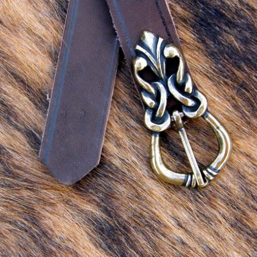Gotland Ledergürtel 2,0 cm - Accessoire für Mittelalter Reenactment, Larp & Fantasy Gewandung