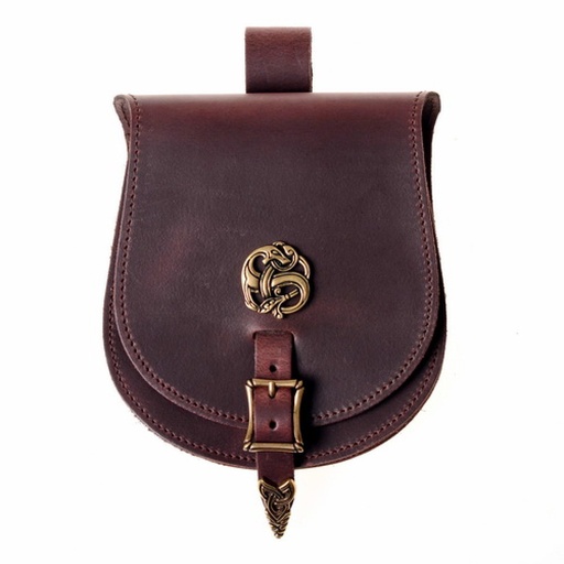 [01 T-GR Drache] Magyarische Gürteltasche - groß, mit Drachen