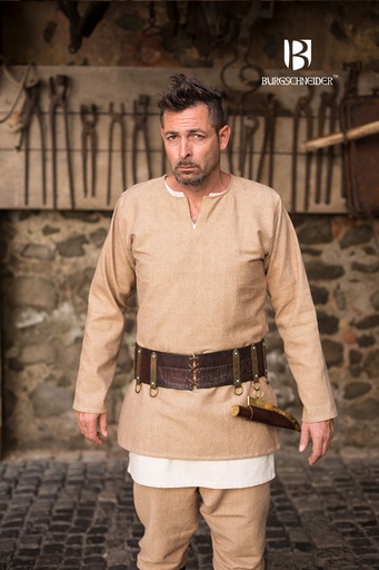  Kurztunika Erik, Sand -  Mittelalterliches vom Burgschneider