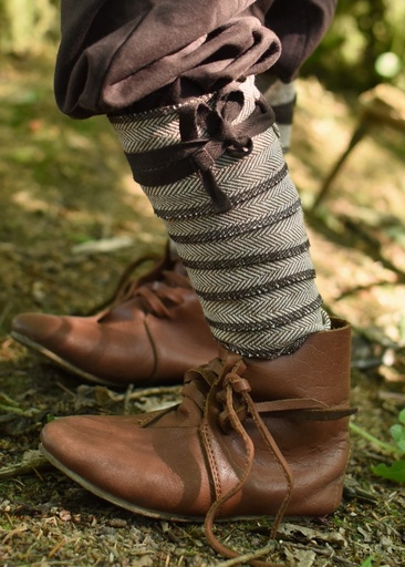 [1280012050] Wikinger Wadenwickel für Kinder - Gewand für Mittelalter, Larp und Reenactment