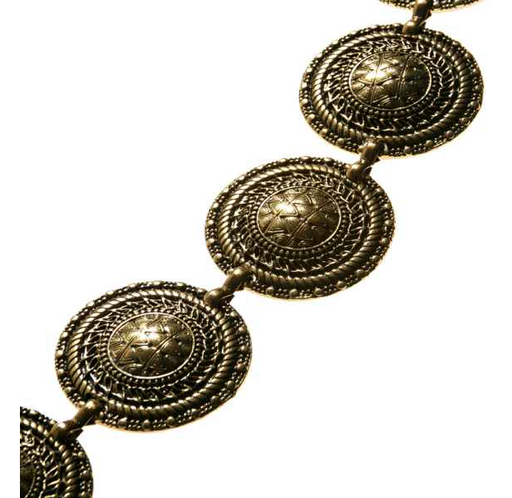 [C-5344-1] Kettengürtel Hüftgürtel Byzanz - Accessoire für Larp, Mittelalter und Alltag