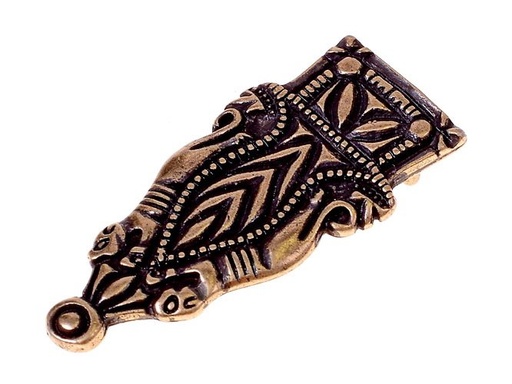 [09 Rö-En 2:A] Spätantikes Riemenende für 2 cm Gürtel