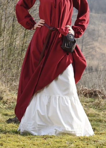 [1280020510] Mittelalterlicher Unterrock natur - 100% Baumwolle  Mittelalter Kostüm Historisches Gewand