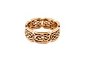 Ring  Massiver Keltischer Knotenring BELENUS Freundschaftsring Vintage Bronze 0.7 cm