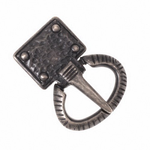 [09 Ge-S 3:B] Frühmittelalterliche Schnalle  für 3 cm Gürtel - Mittelalter, Reenactment und Larp