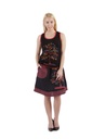 Top mit gesticktem Baummotiv  - Ethnic Fashion Alternative Nepal Psy Goa Mode und Fantasy