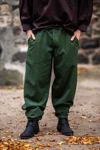 Mittelalterhose weit mit Bundzug - Mittelalter Gewand Larp & Reenactment