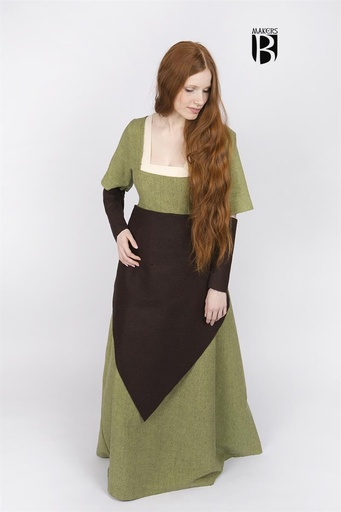 [14436] Tuch Bertrude in Braun - DarkDirndl von Burgschneider