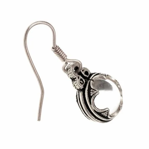 [07 OR Sph-GR] Wikinger-Ohrring "Gotland-Sphäre" - Accessoire, Schmuck für Mittelalter, LARP und Alltag